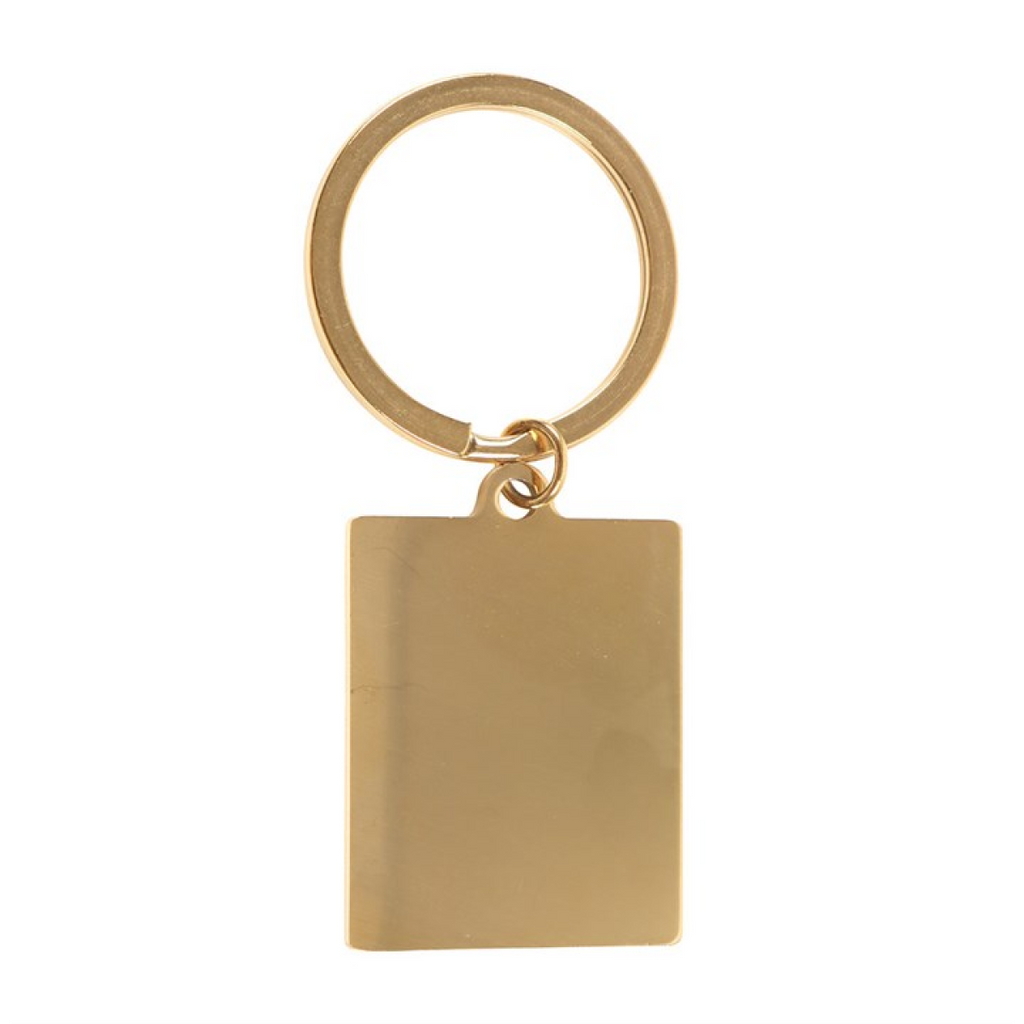 The Sun Vintage Tarot Keyring