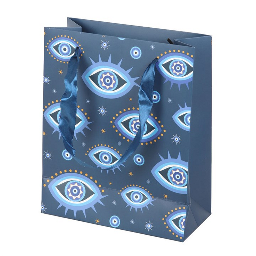 23cm Medium All Seeing Eye Print Gift Bag