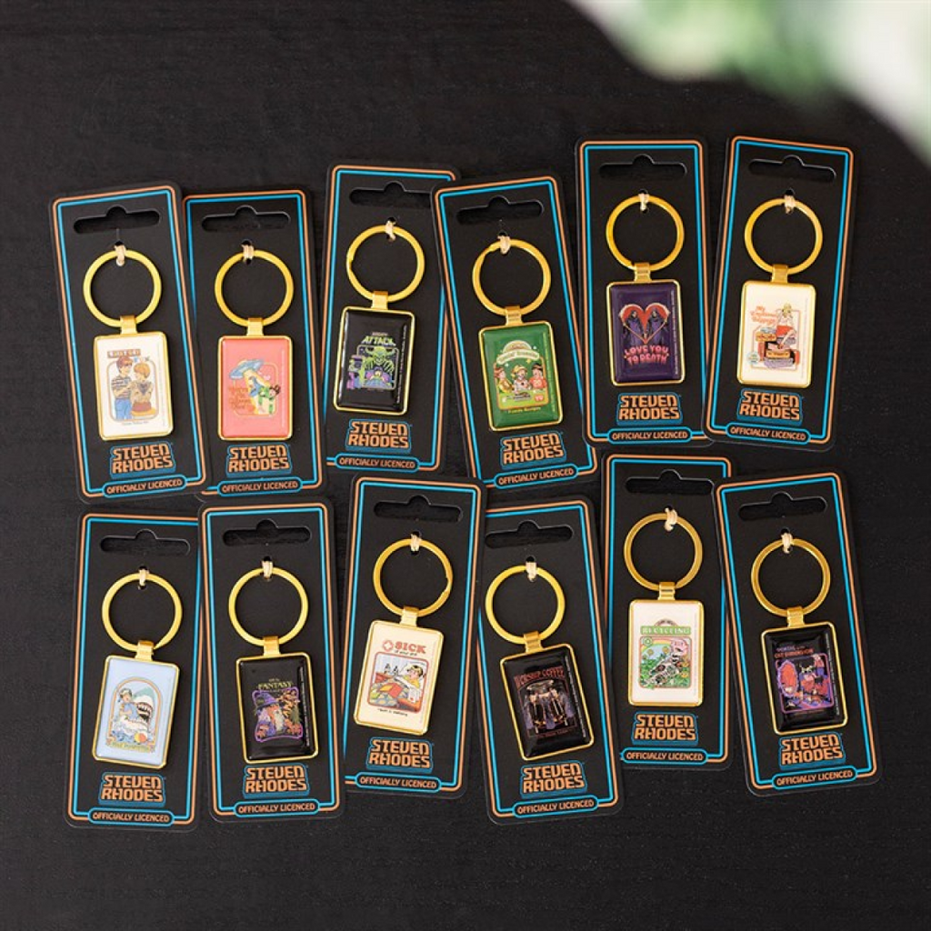 My Emotional Baggage Keyring by Steven Rhodes